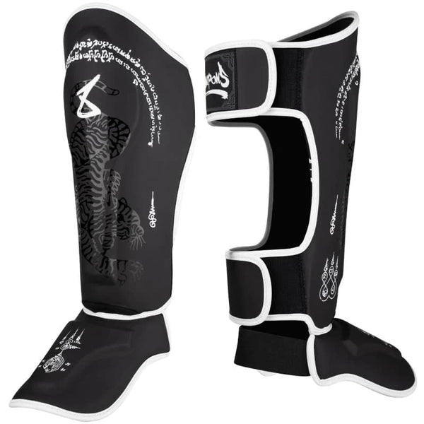 8 Weapons Sak Yant Big Shin Guards
