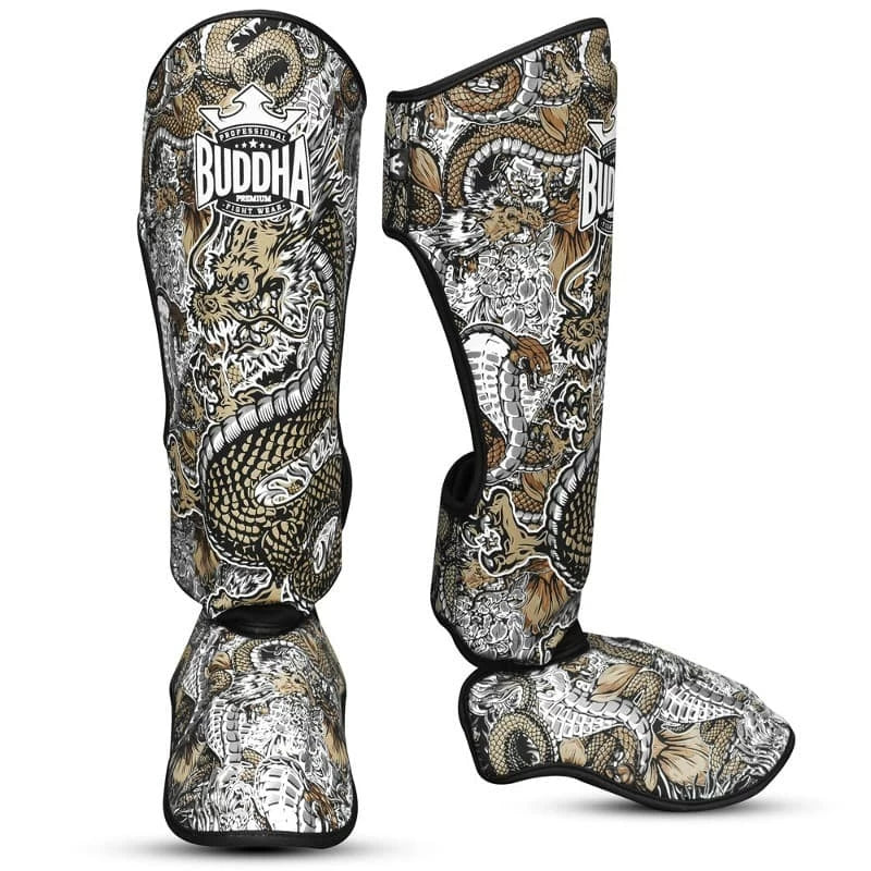 Buddha Dragon Shin Guards