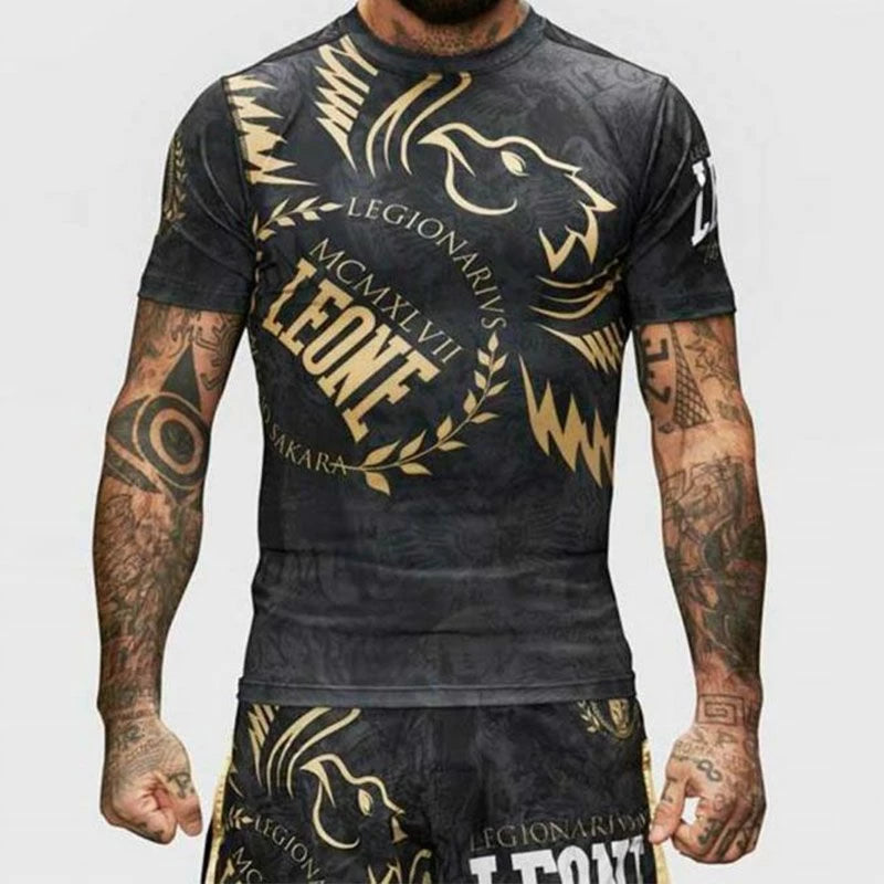 Leone Legionarius Short Sleeve Rashguard