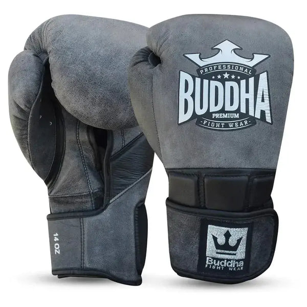 Buddha Legend Worn Leather Boxing Gloves