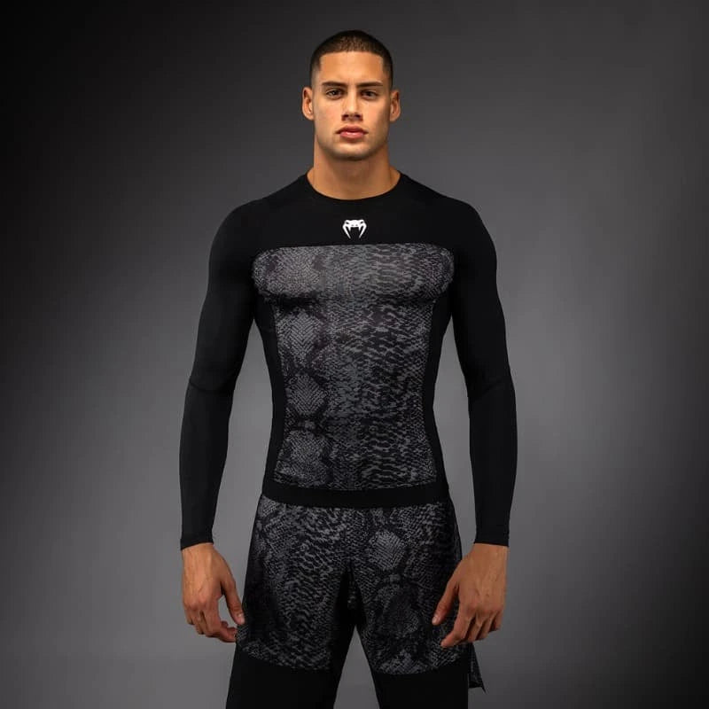 Venum Scales Carbon Long Sleeve Rashguard