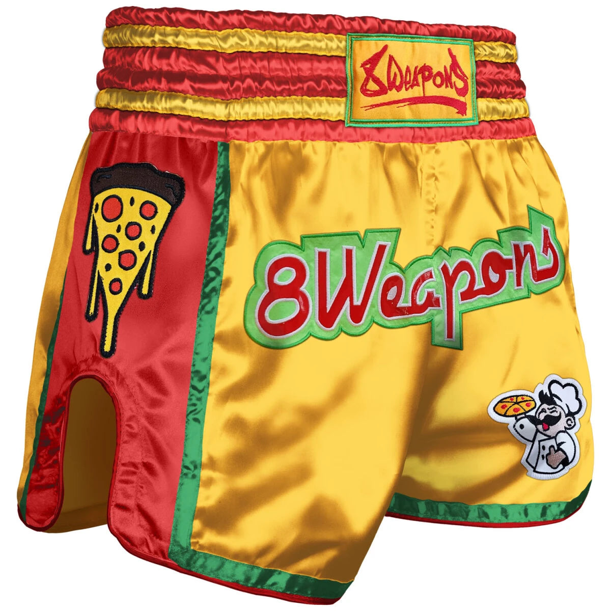 8 Weapons Pizza Muay Thai Shorts