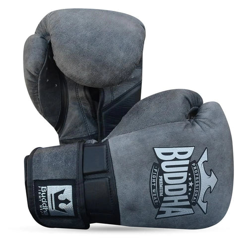 Buddha Legend Worn Leather Boxing Gloves