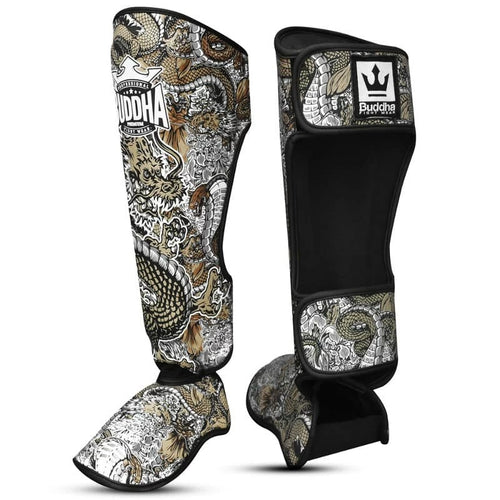 Buddha Dragon Shin Guards
