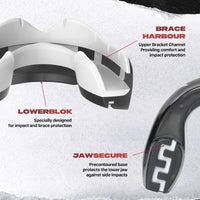 Safejawz Apparecchi Fangz Braces Mouthguard