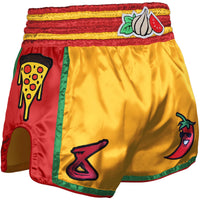 8 Weapons Pizza Muay Thai Shorts