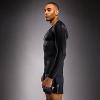 Venum Thunder Dragon Copper Long Sleeve Rashguard