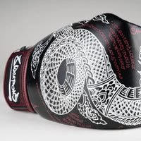 8 Weapons Sak Yant Naga Boxing Gloves