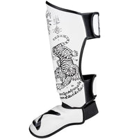 8 Weapons Sak Yant Tiger Shin Guards