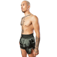 8 Weapons Strike Olive Muay Thai Shorts