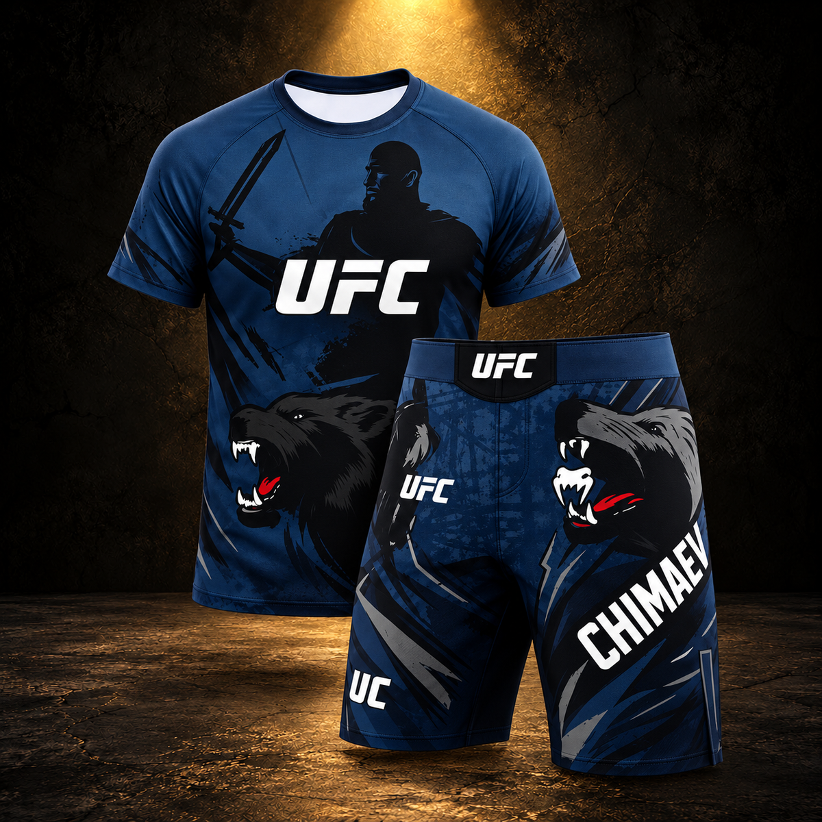 UFC Training Set – Chimaev Midnight Blue - foto prodotto