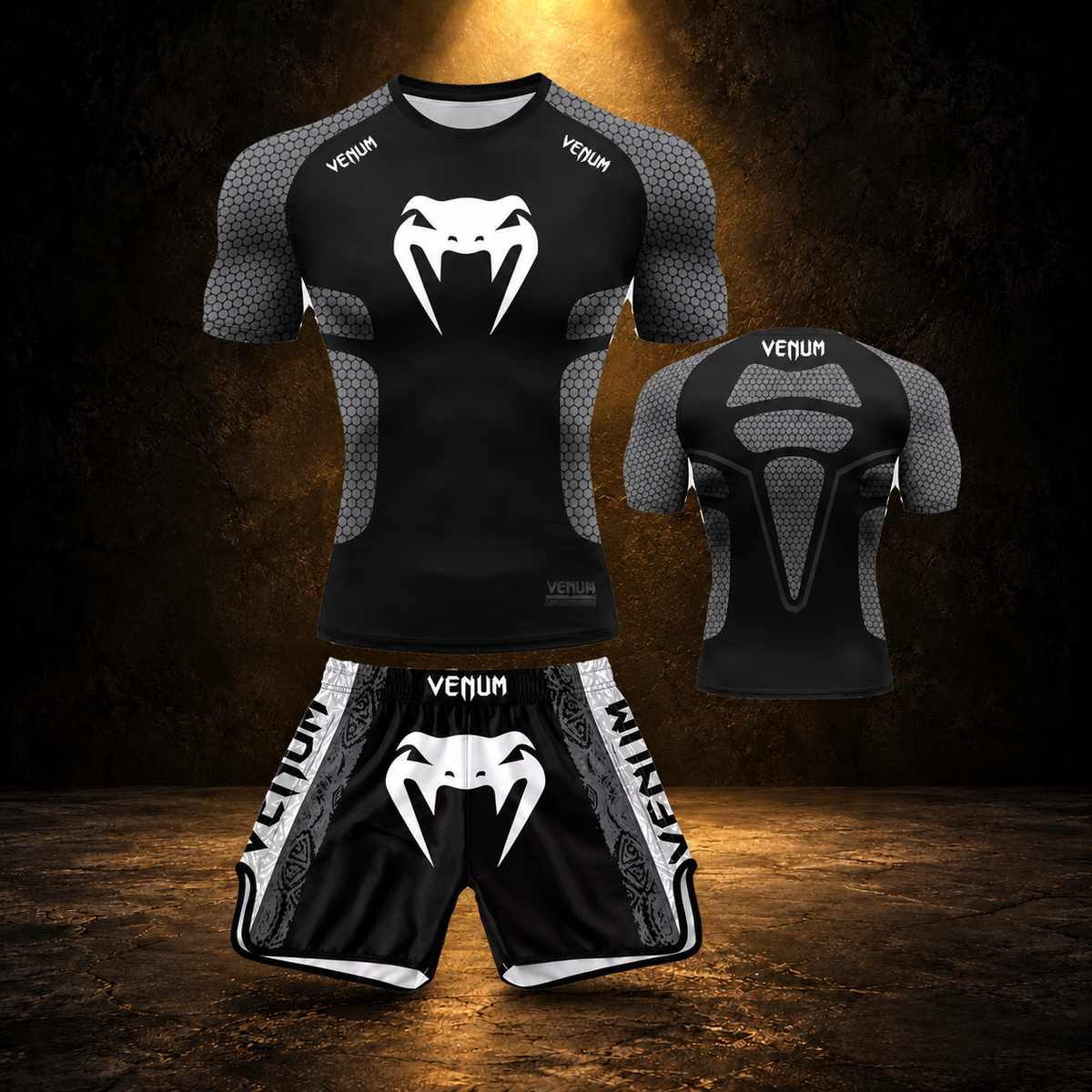 UFC Venum Training Set – Black - foto prodotto