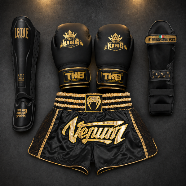 Top King x Leone DNA x Venum Absolute 2.0 Gold Fightset